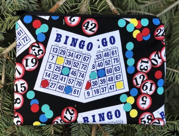 Bingo zippered bag, The Scooter