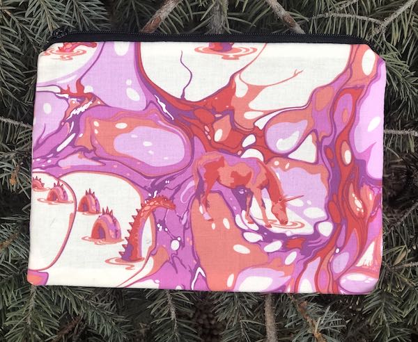 Tula Pink's Blind Faith zippered bag, The Scooter