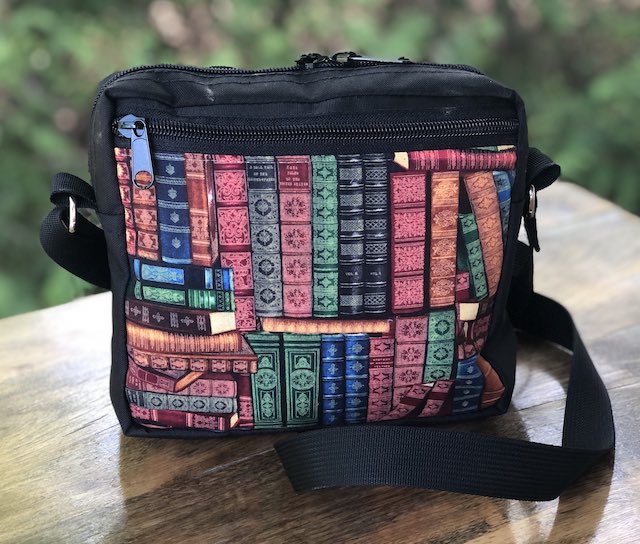 Book Pile Hipster Shoulder Bag, The Otter