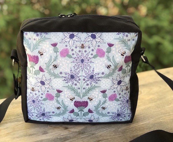 Celtic Dreams Thistles and Bees Shoulder Bag, The Raccoon Plus
