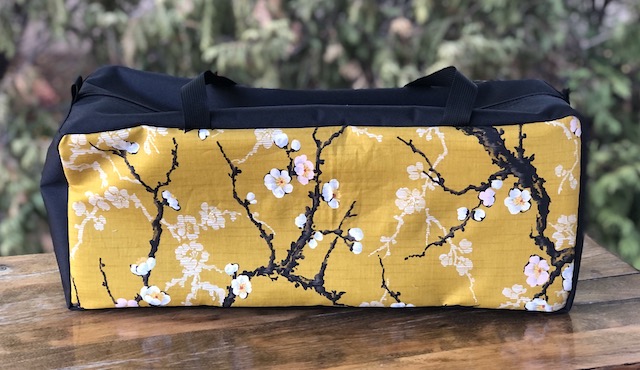Cherry Blossoms Mahjongg Storage Set The Zippered Tote-ster and Large Zini