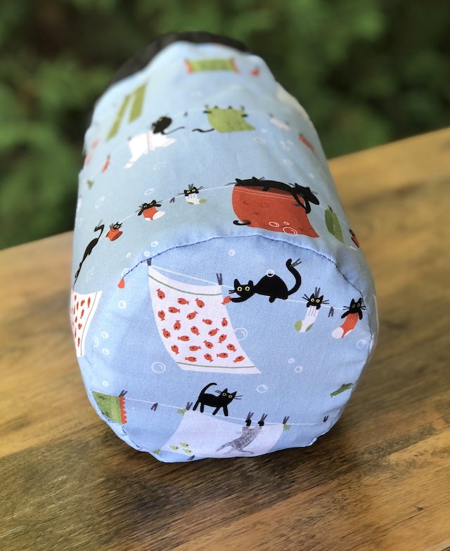 Clothes on the Line SueBee Round Drawstring Bag