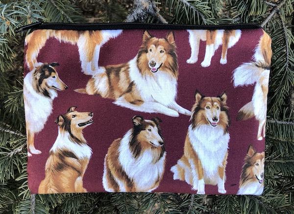 Collies zippered bag, The Scooter