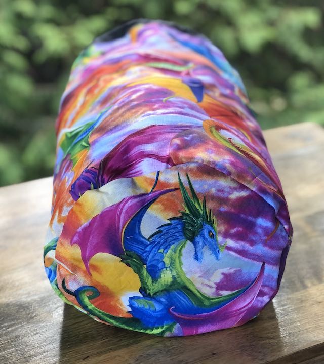 Colorful Dragons drawstring bag, The Large Suebee