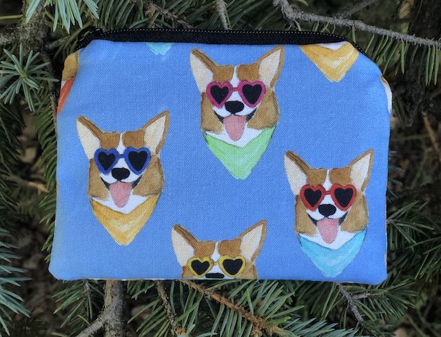 Corgi Love coin purse, The Raven