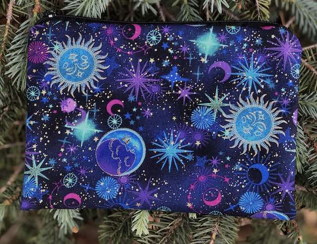 Cosmos zippered bag, The Scooter