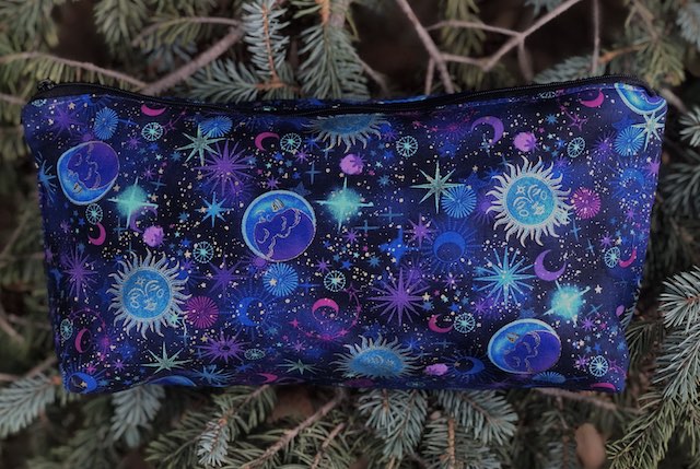 Cosmos Large Zini Flat Bottom Bag