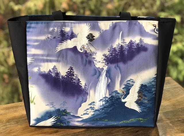 Crane Dance Fauna Deep Tote