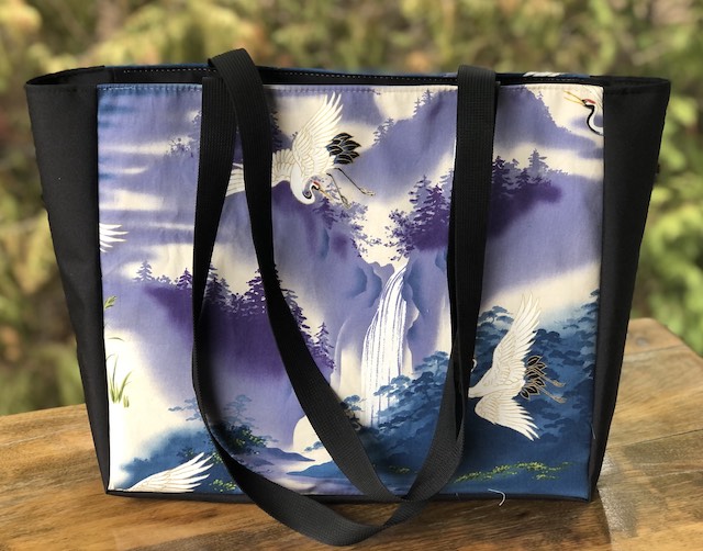 Crane Dance Fauna Deep Tote