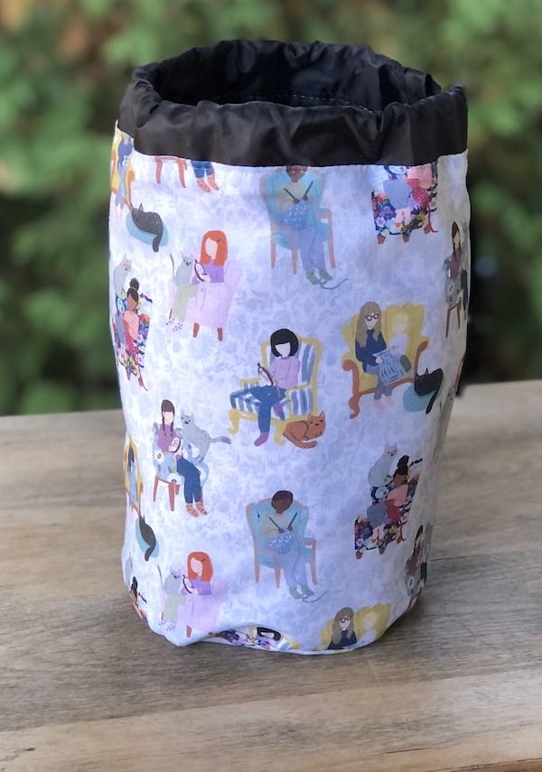 Creators' Cats SueBee Round Drawstring Bag