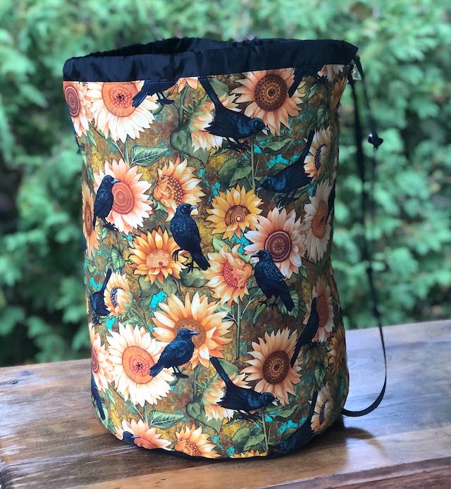 Crowmazing Alpaca Large Knitting Bag
