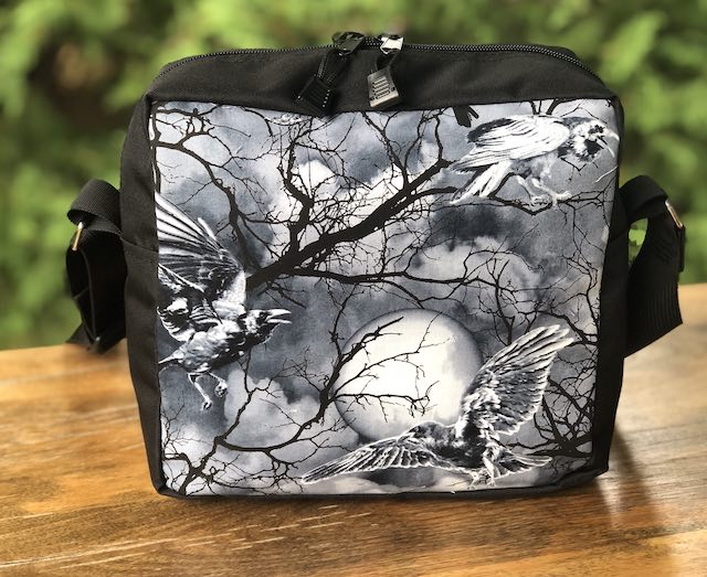 Crow's Graveyard Shoulder Bag, The Raccoon