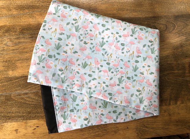Delicate Flamingos Drawstring pouch for Mah Jongg Racks, The Racker
