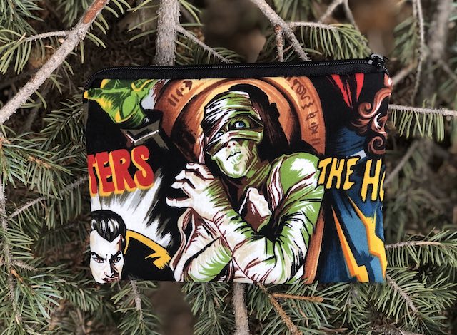 Movie Monsters Dracula and the Mummy coin purse, The Raven