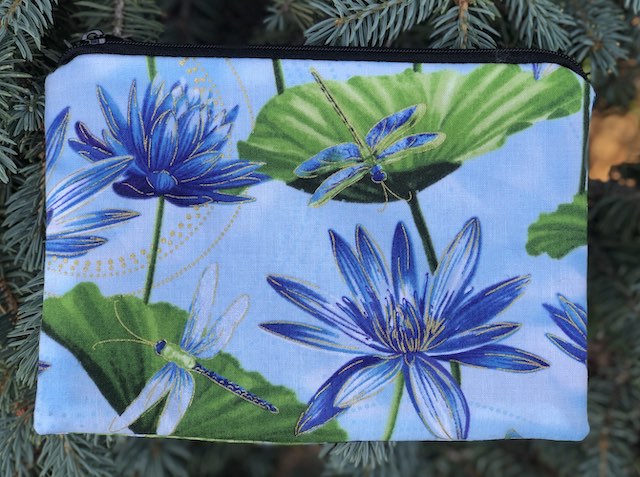Dragonfly Pond zippered bag, The Scooter
