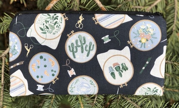 Embroidery Hoops Deep Scribe pen and pencil case