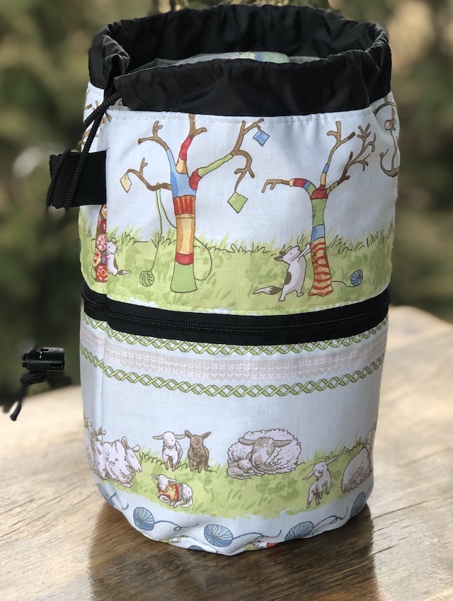Fair Isle Friends Kipster Knitting Project Bag