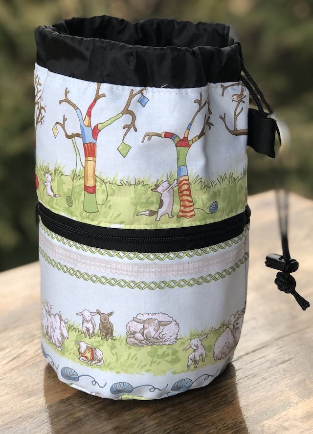 Fair Isle Friends Kipster Knitting Project Bag