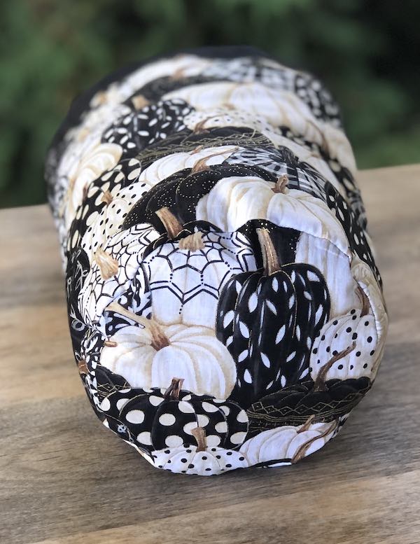 Fall Potpourri SueBee Round Drawstring Bag