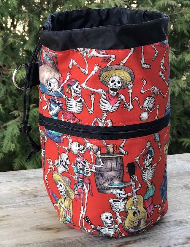 Fiesta De Los Meurtos Kipster Knitting Project Bag