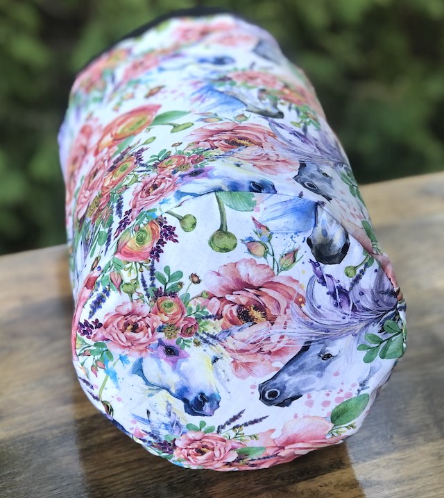 Flowery Unicorns drawstring bag, The Large Suebee