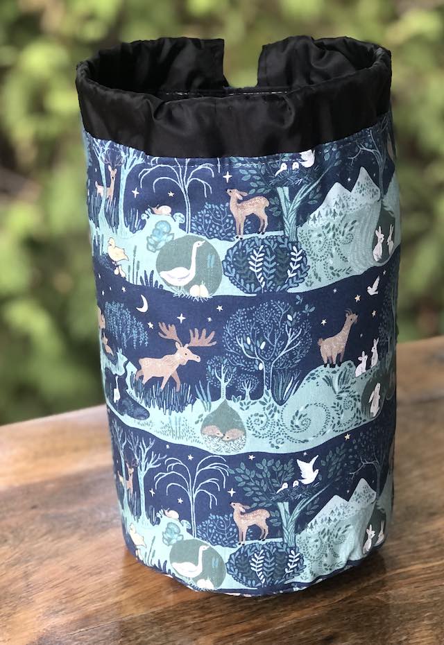 Forest Fable SueBee Round Drawstring Bag