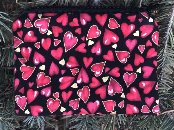 Gilded Hearts coin purse, The Raven