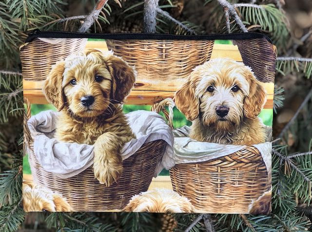 Goldendoodles zippered bag, The Scooter