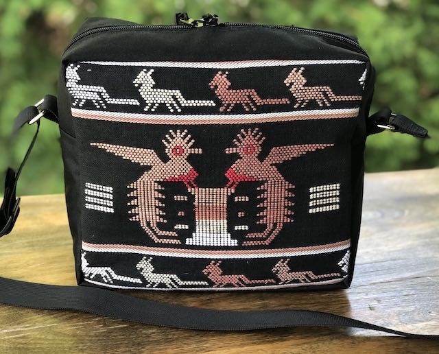 Guatemalan Handwoven Shoulder Bag, The Raccoon