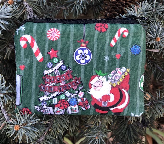 Merry Mah Jongg coin purse, The Raven