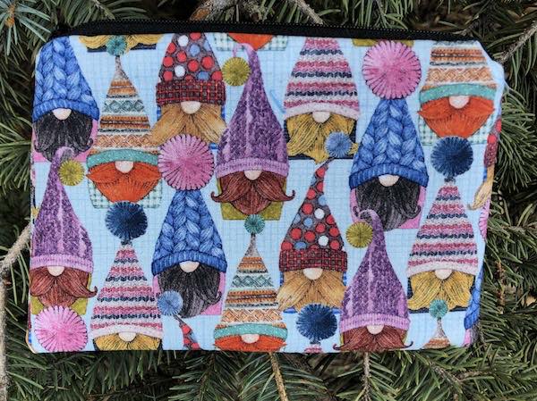 Hattie Gnomes Goldie zippered bag