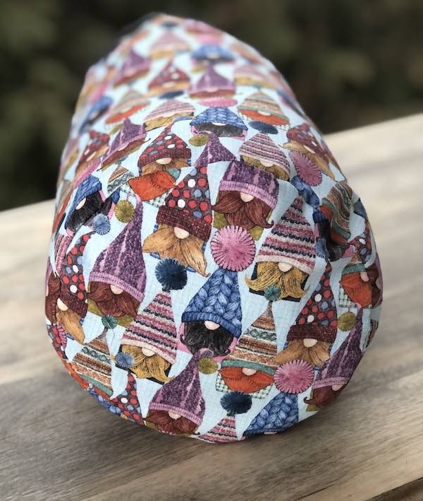 Hattie Gnomes SueBee Round Drawstring Bag