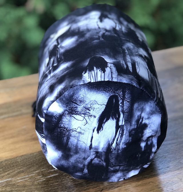 Haunted Forest SueBee Round Drawstring Bag