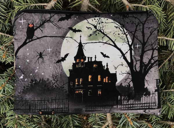 Haunted House zippered bag, The Scooter