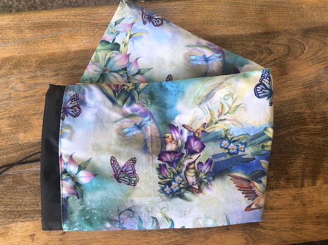 Hummingirds Drawstring pouch for Mah Jongg Racks, The Racker