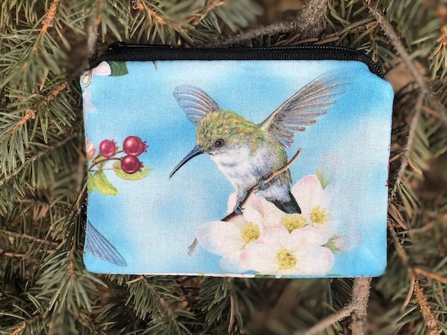 Hummingbird World coin purse, The Raven