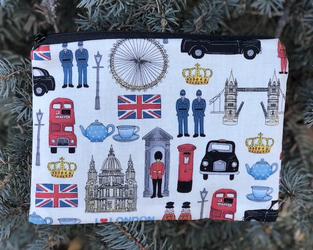 I Love London zippered bag, The Scooter