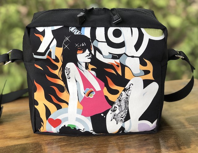 Inked Shoulder Bag, The Raccoon Plus