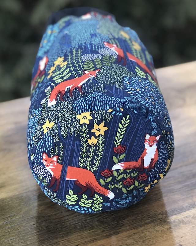 Into the Woods SueBee Round Drawstring Bag