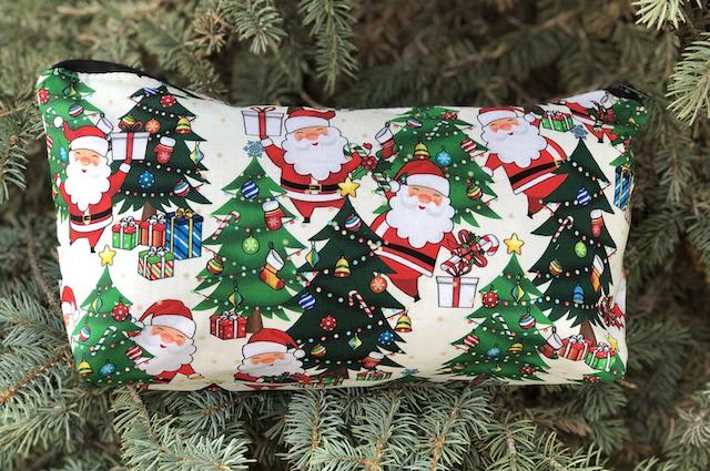 Jolly Santa Large Zini Flat Bottom Bag