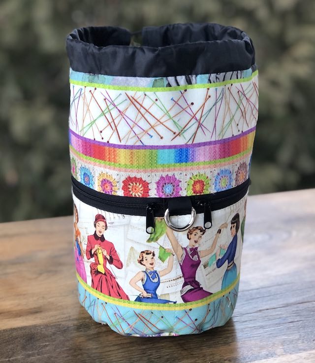 Knit Happens Kipster Knitting Project Bag