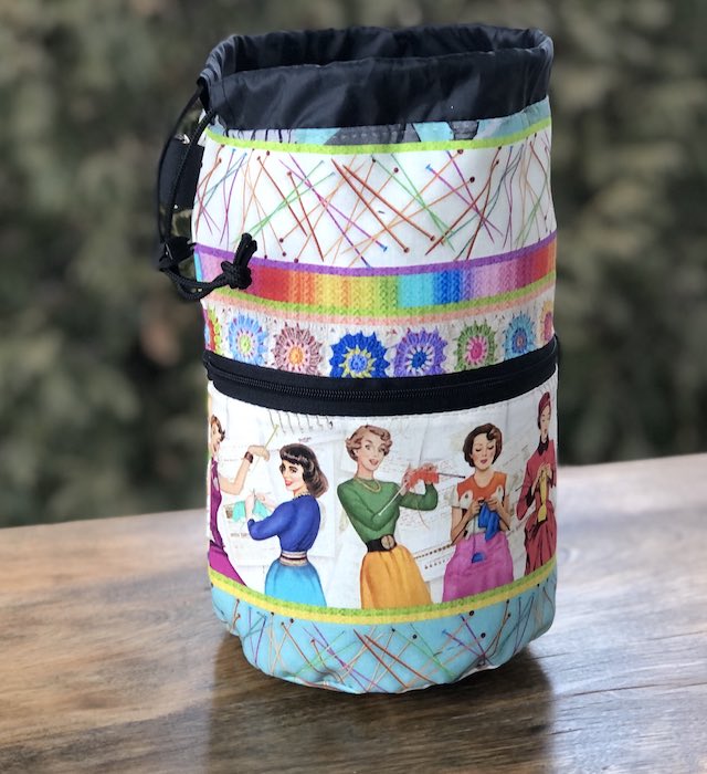 Knit Happens Kipster Knitting Project Bag