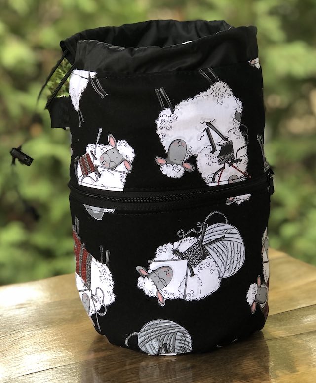 Knitting sheep Kipster Knitting Project Bag