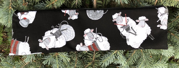 Knitting Sheep Long Knitting Needle Pouch, The Stitch