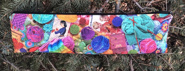 Knitty Gritty Long Knitting Needle Pouch, The Stitch