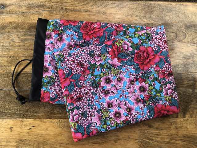 Language of Flowers Drawstring pouch for Mah Jongg Racks, The Racker