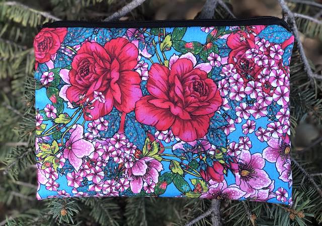 Language of Flowers zippered bag, The Scooter