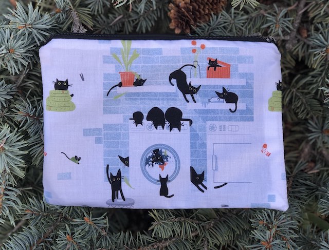 Laundry Day zippered bag, The Scooter