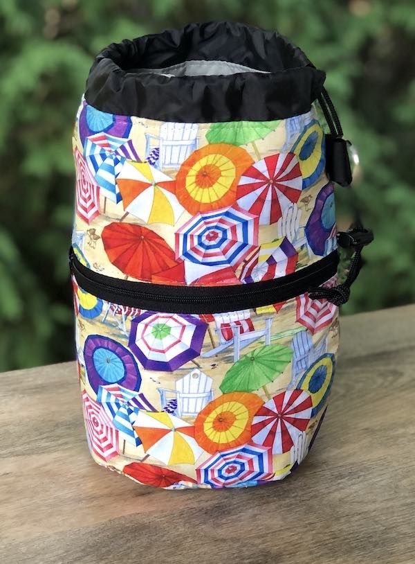 Life's A Beach Kipster Knitting Project Bag