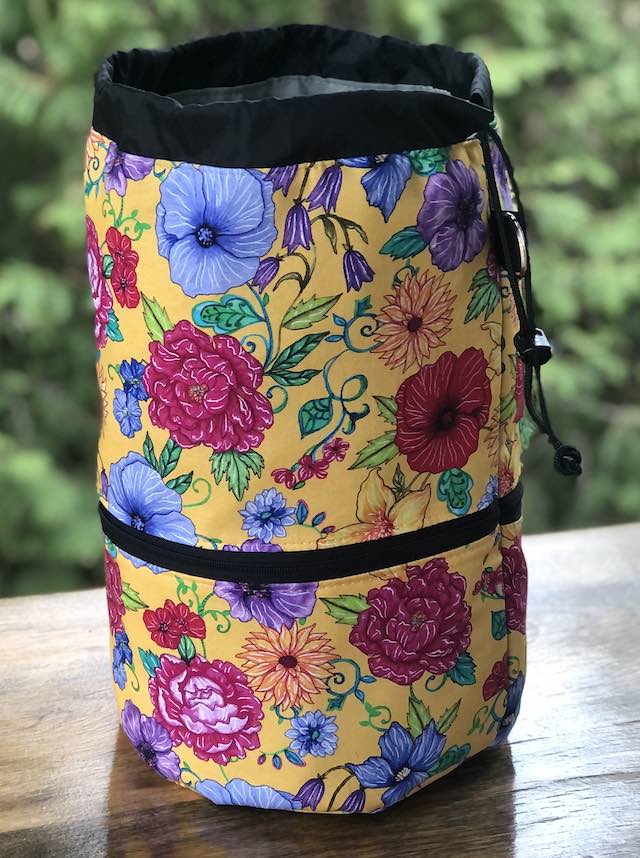 Living Color knitting project bag, large Kipster